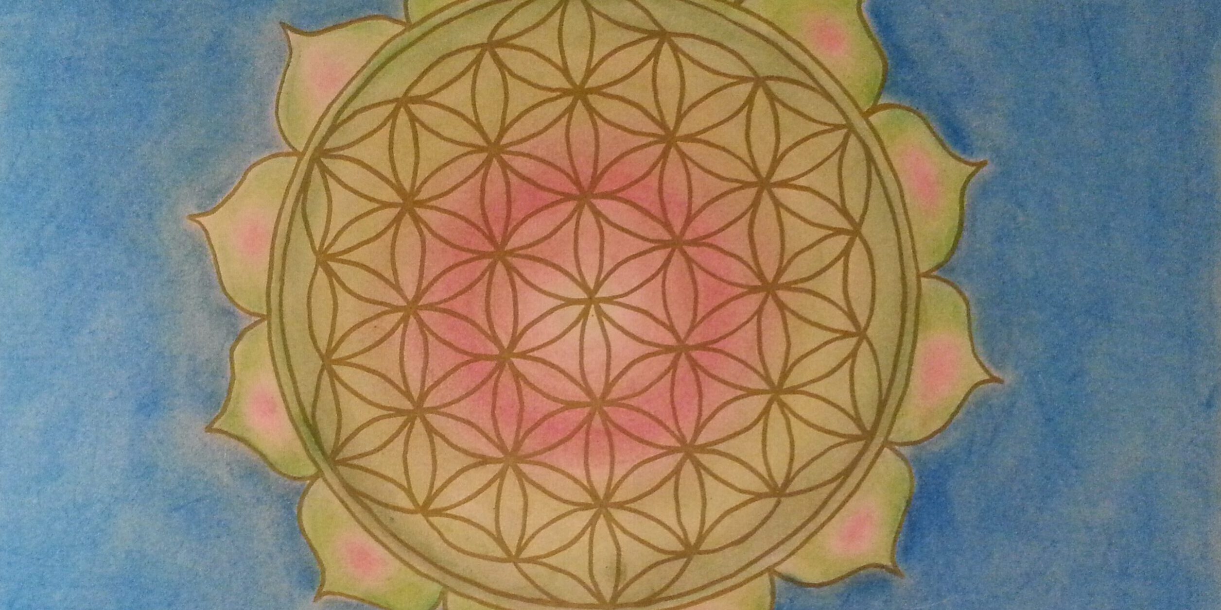 Blume des Lebens – Herzchakra Blume des Lebens - Herzchakra